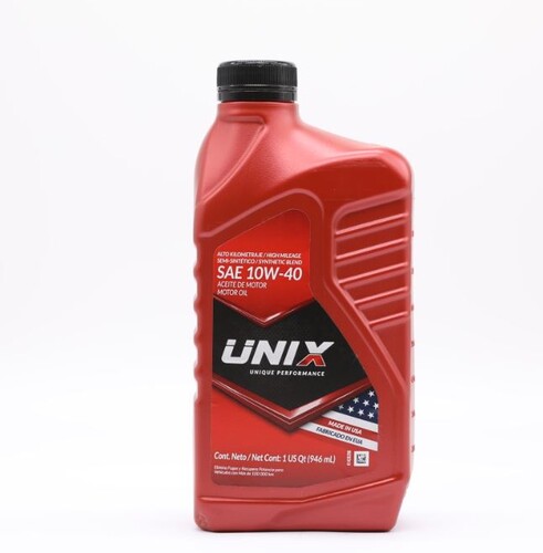 UNIX 10W-40 SEMISINTETICO CUARTO  541