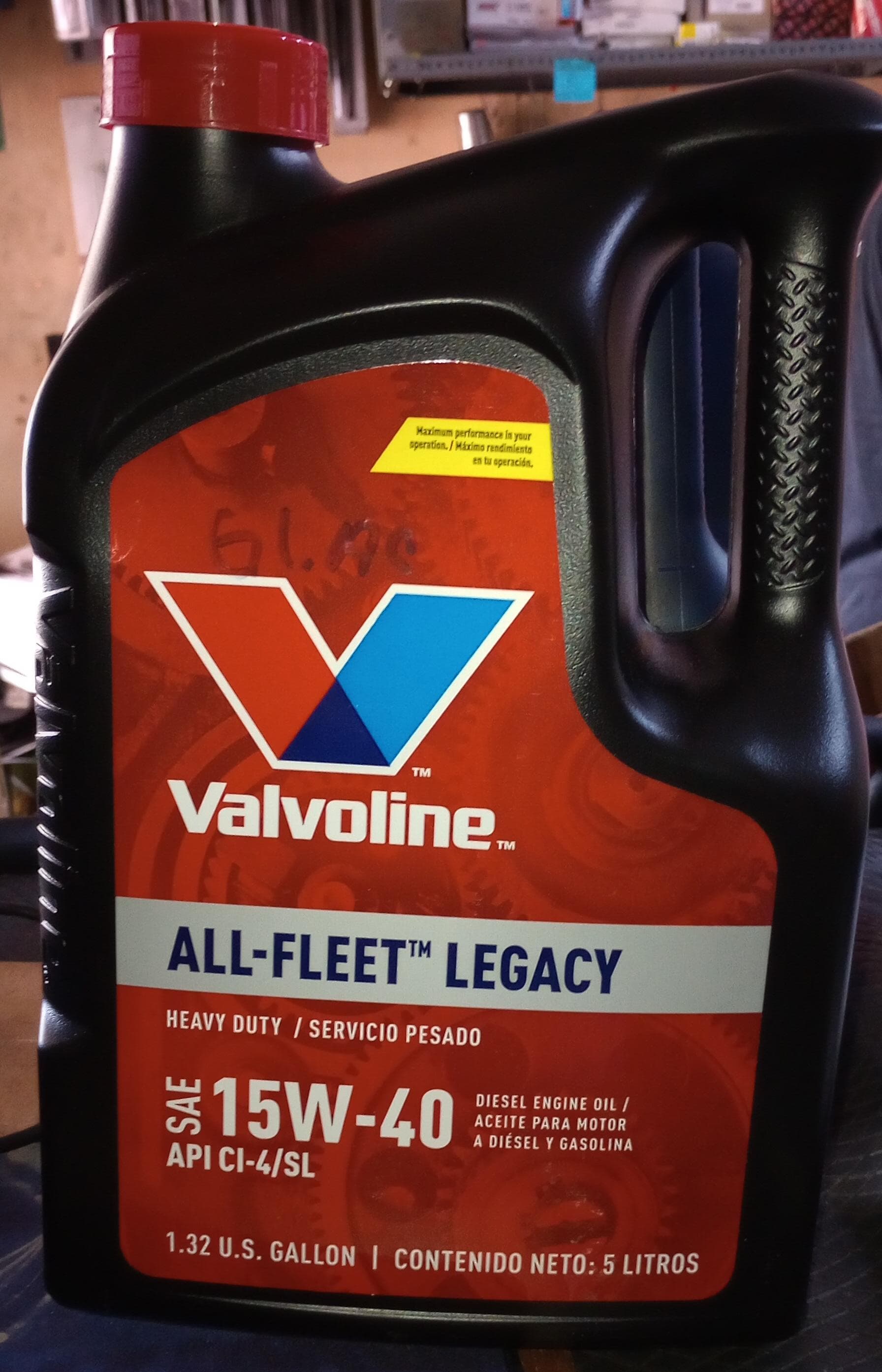 VALVOLINE ALL FLEET 15W-40 5L MX388