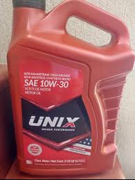 UNIX 10W-30 SEMI SINTETICO 4.73L 622