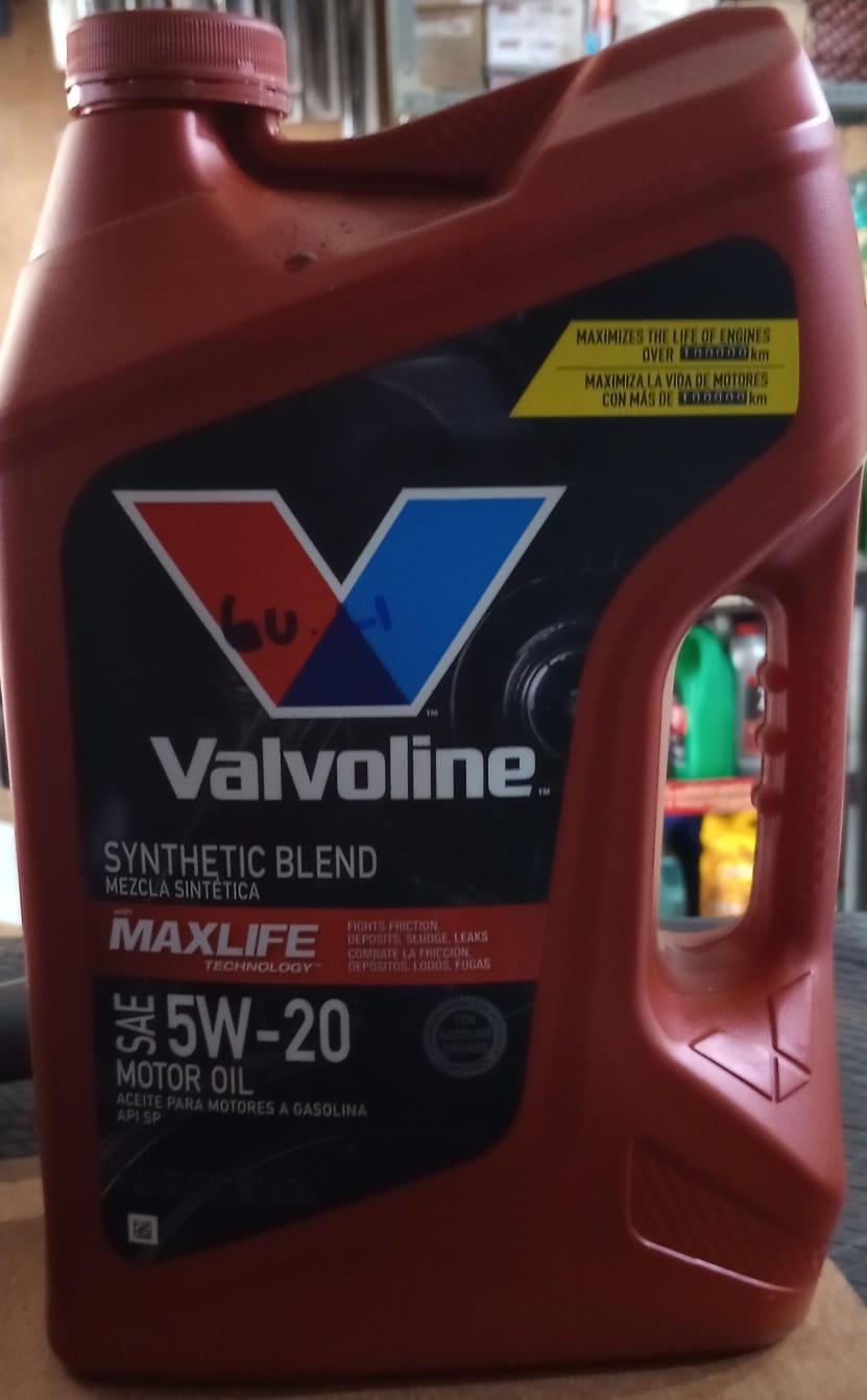 VALVOLINE MAXLIFE 5W-20  4.73L 880955